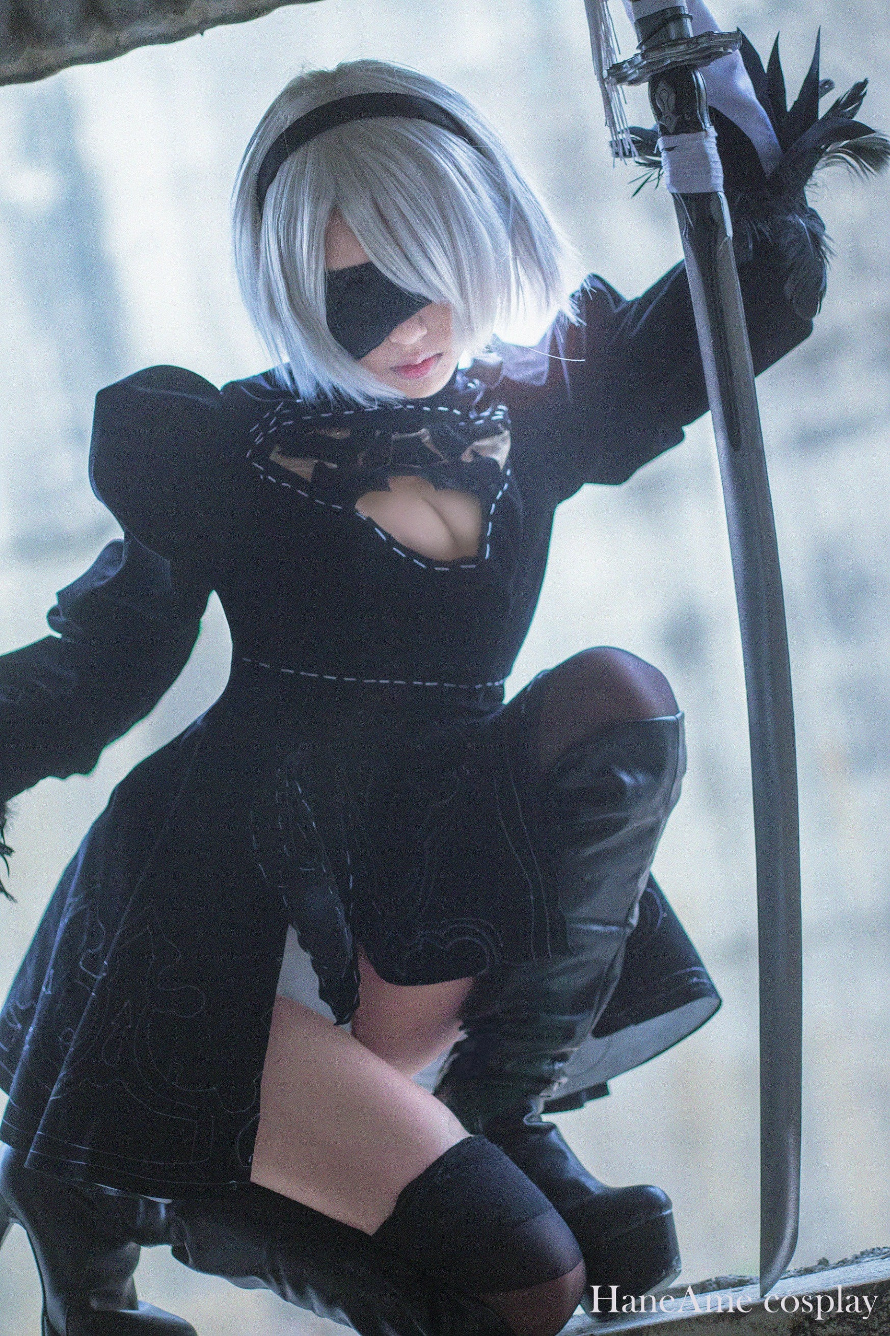 雨波_HaneAme - NO.45 NieR Automata 2B 3
